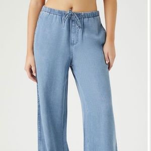 Chambray Drawstring Pants - Lightweight (NWT)